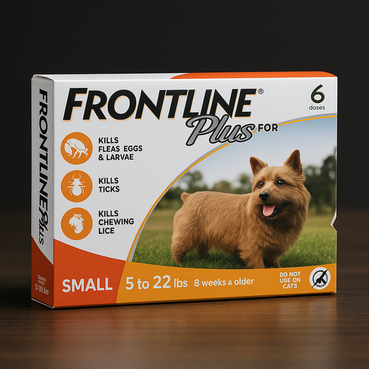 Frontline Plus Flea and Tick Treatment for Small Dogs