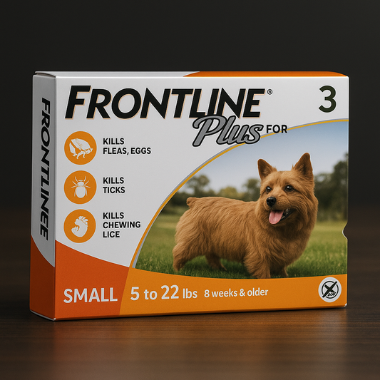 Frontline Plus Flea and Tick Treatment for Small Dogs