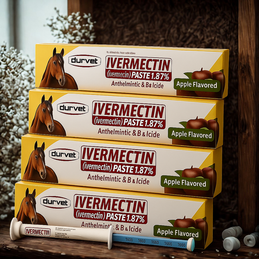 Ivermectin 1.87% Apple Flavored Horse Dewormer